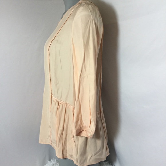 Madewell 100% Silk Long Sleeve Etude Blouse - Picture 3 of 5